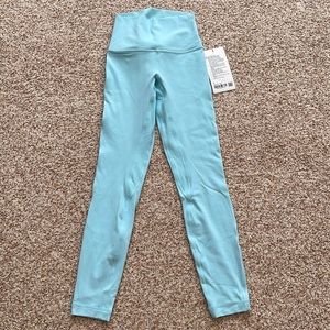 Lululemon Align HR Leggings 25” Icing Blue size 2 NWT